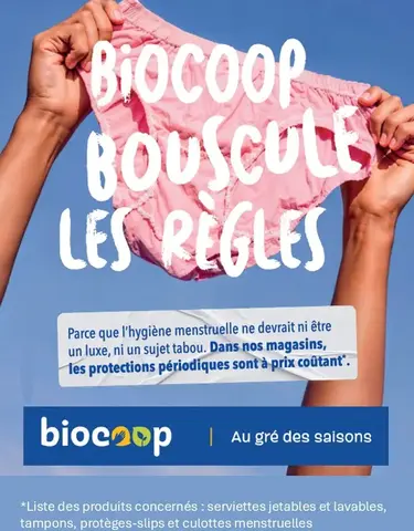 L'hygiène féminine à prix coûtant !