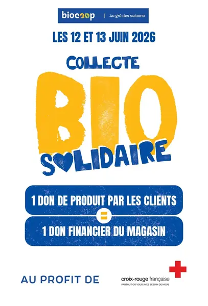 Collecte solidaire 12 & 13 juin 2026 !