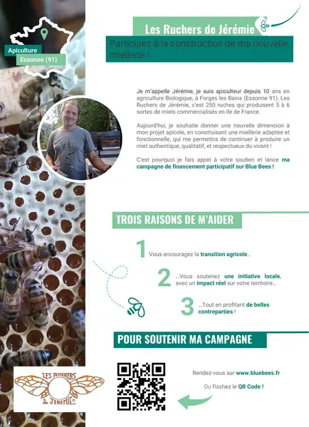 Soutenez notre apiculteur local !